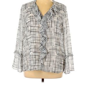 NWT.  KarlLagerfeld.  Great top.  Size XL